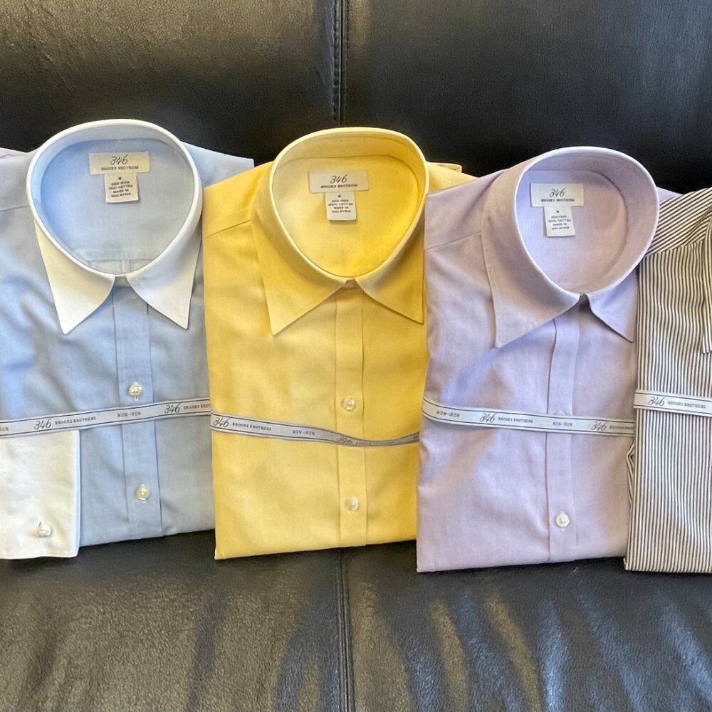 Brooks Brothers Womens NON-IRON button down long sleeve dress shirts, Size 6 - Picture 3 of 3